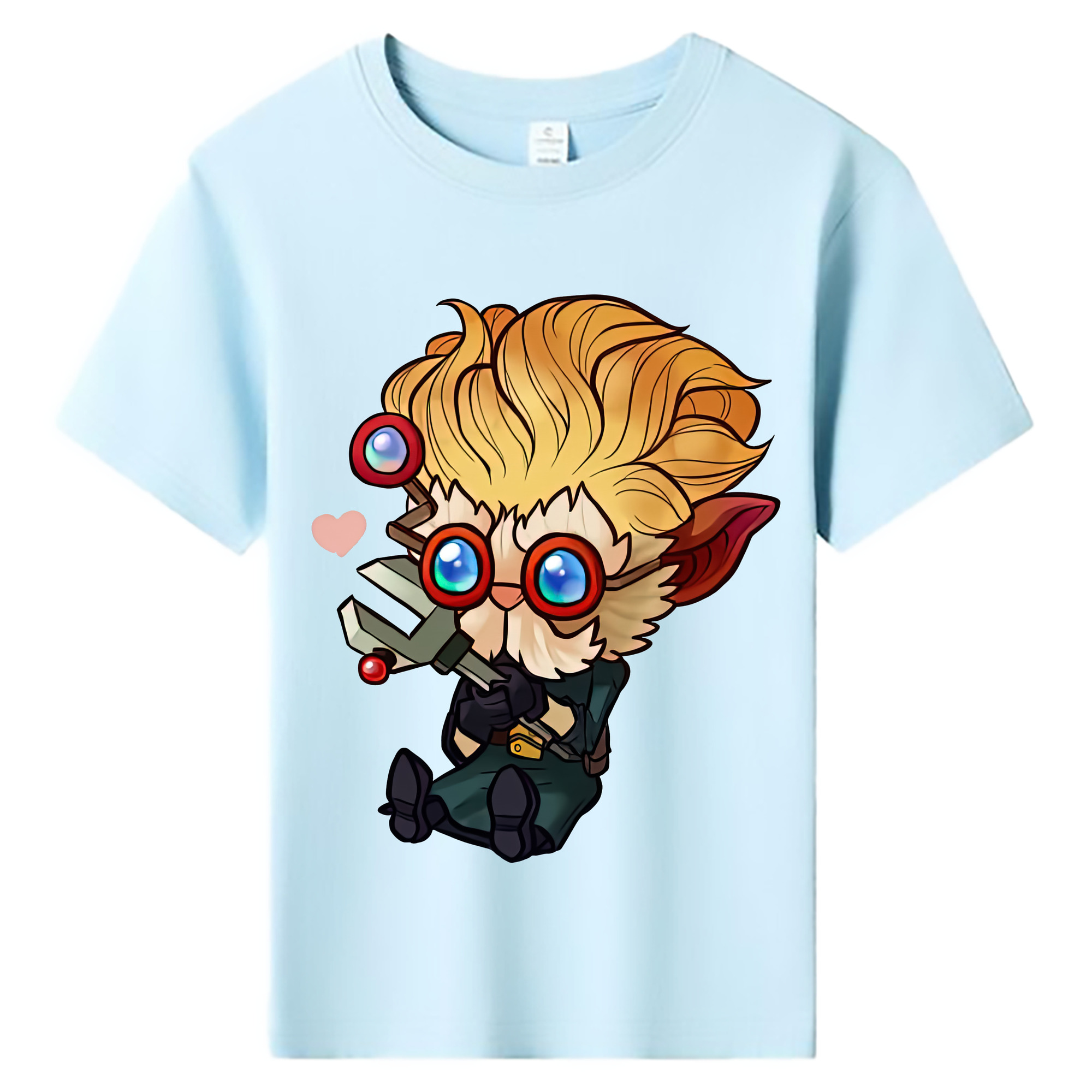 （画像用） リーグ・オブ・レジェンド League of Legends LOL 綿100％キッズTシャツ（フロントプリント）